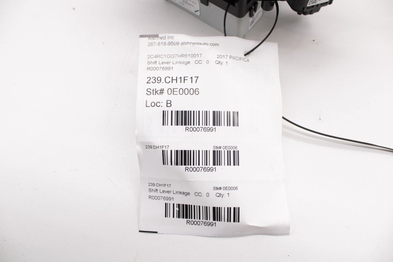 2017-24 Chrysler Pacifica Limited Auto Transmission Gear Shifter Lever Selector - Alshned Auto Parts