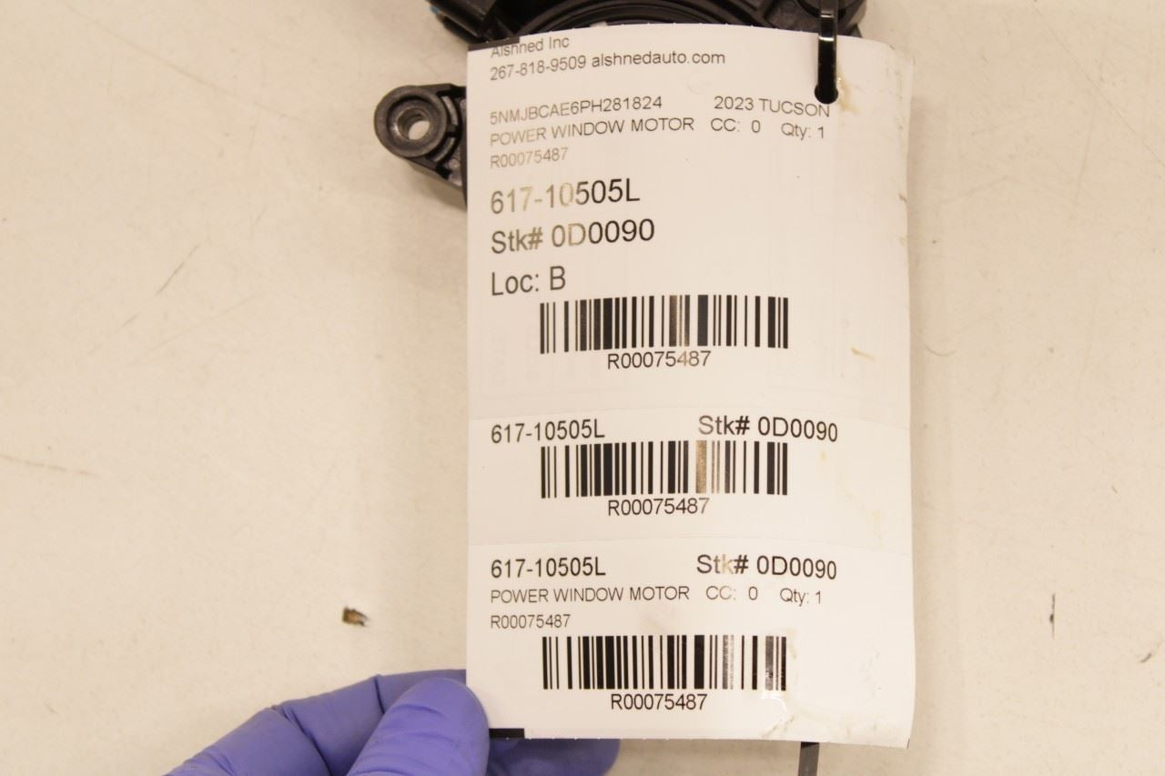 2021-2025 Hyundai Tucson SEL Rear Left Door Power Window Motor 83450-N9000 OEM - Alshned Auto Parts