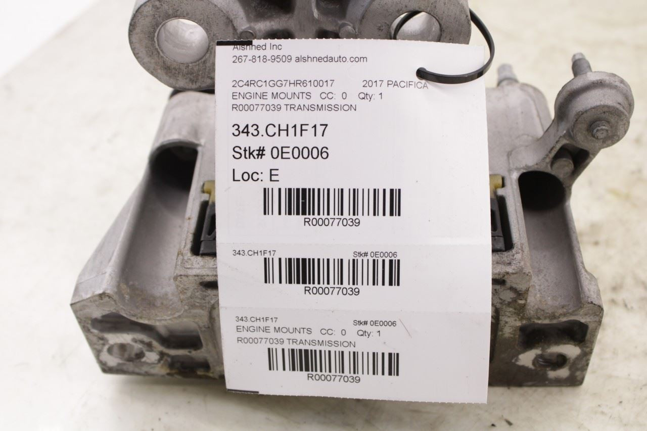 17-26 Chrysler Pacifica Limited 3.6L FWD Front Left Transmission Mount Isolator - Alshned Auto Parts