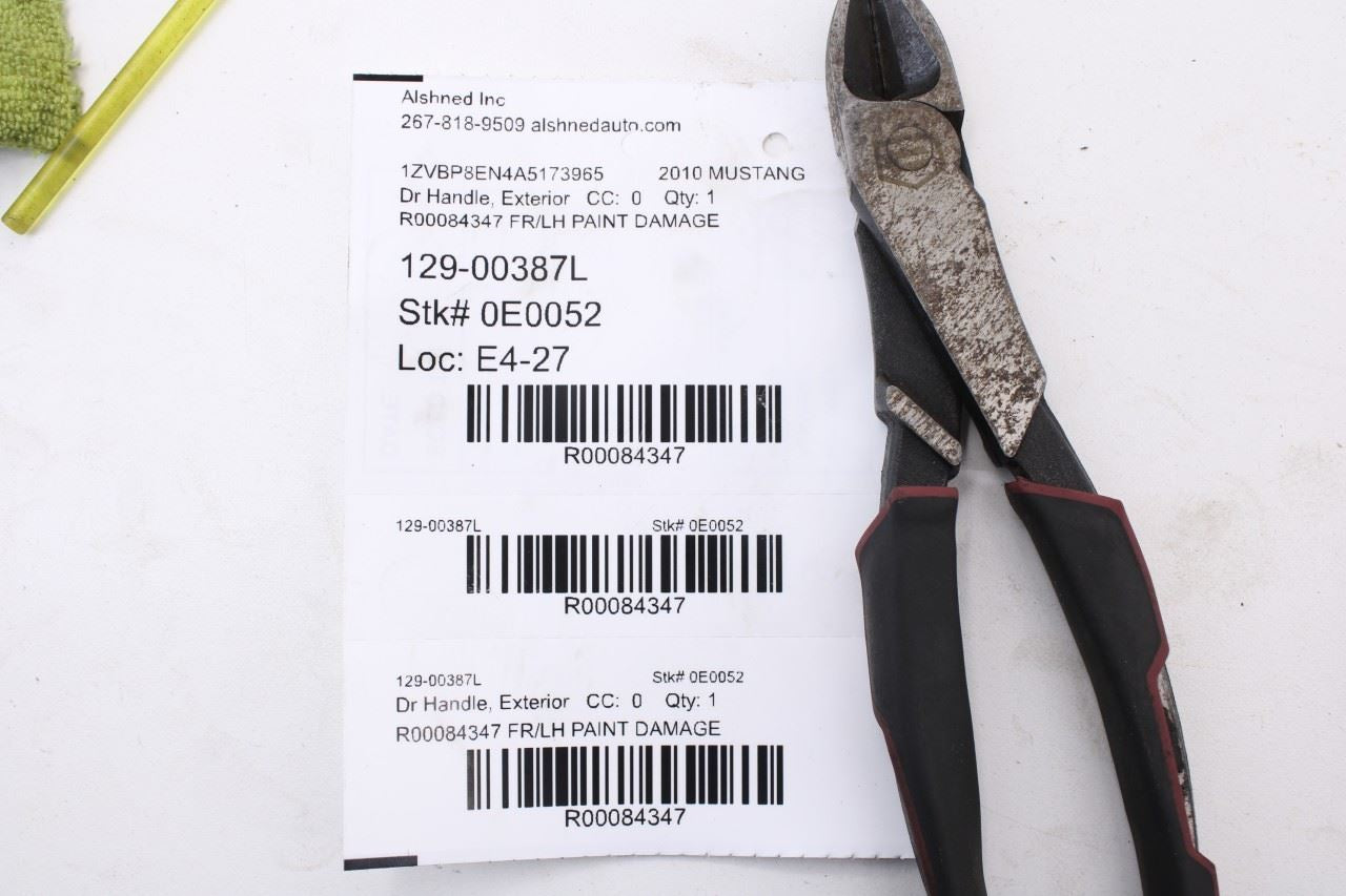 2005-14 Ford Mustang Premium Conv V6 Front Driver Left Side Door Exterior Handle11