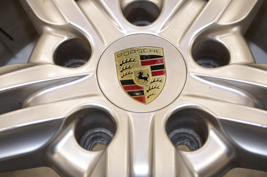 2012-2018 Porsche Cayenne Platinum Alloy Wheel R19x8.5 5 Double Spoke *ReaD* - Alshned Auto Parts