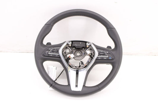 2019-2025 Infiniti QX50 Luxe 2.0L FWD Steering Wheel Leather w/ Control Buttons - Alshned Auto Parts