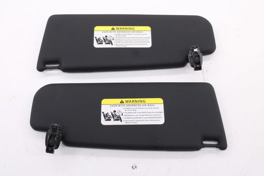 2011-18 Volkswagen Jetta Sport Front Right and Left Side Sun Visor Set w/ Mirror - Alshned Auto Parts
