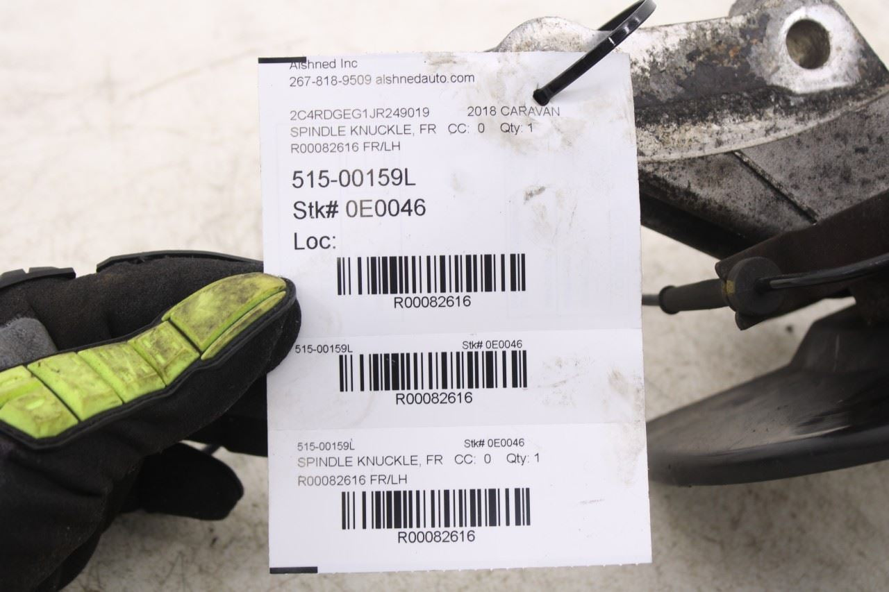 08-20 Dodge Grand Caravan GT FWD Front Suspension Left Side Spindle Knuckle Hub12