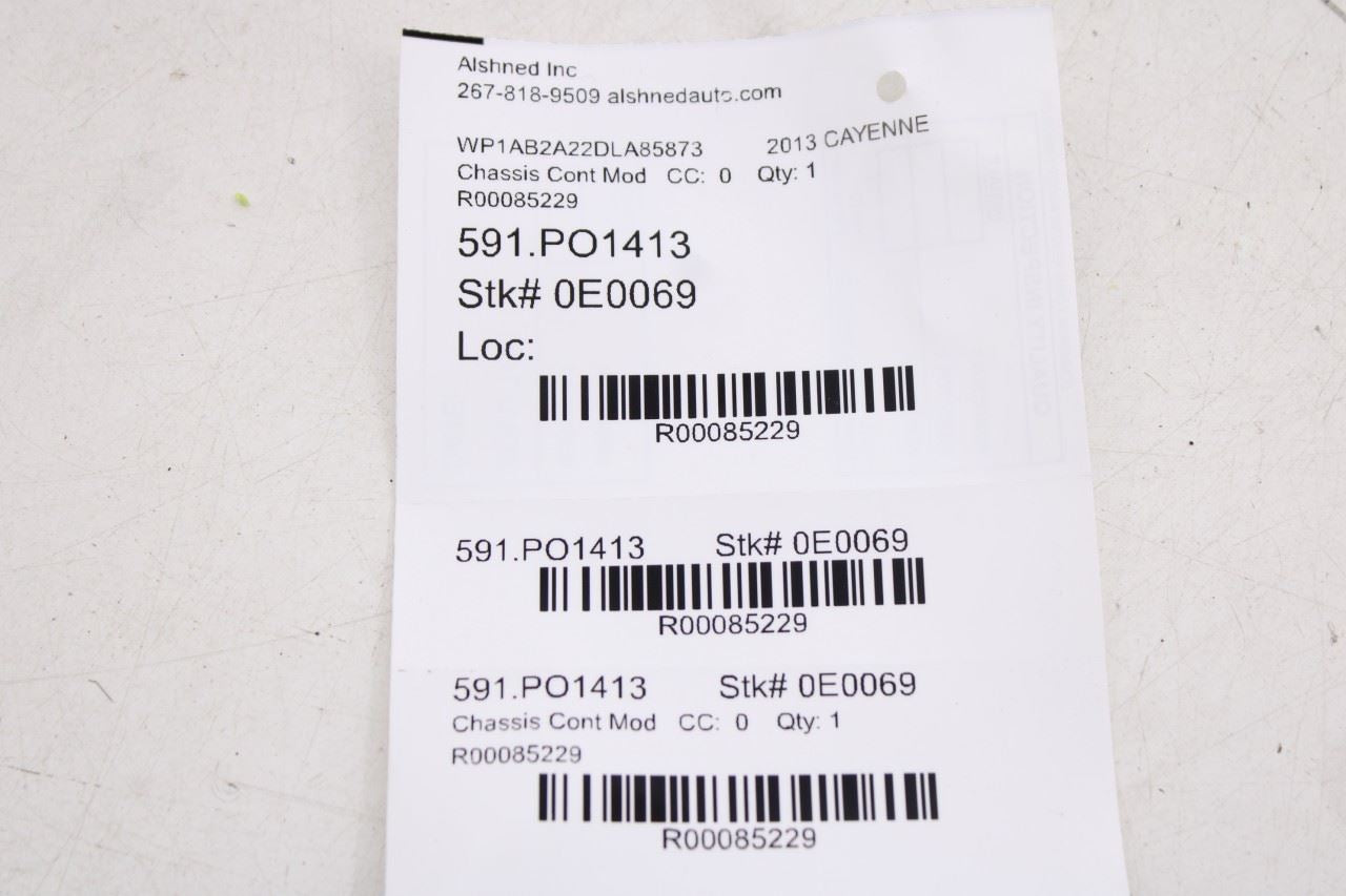 11-18 Porsche Cayenne S Rear Trunk Lid Liftgate Back Door Module 7P5959107F OEM - Alshned Auto Parts