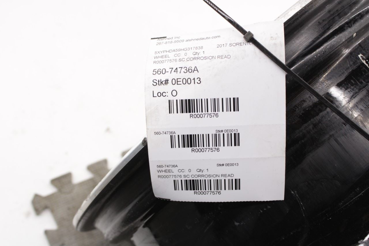 2016-2018 KIA Sorento EX Alloy Wheel R18x7.5J 52910-C5230 OEM *ReaD* - Alshned Auto Parts