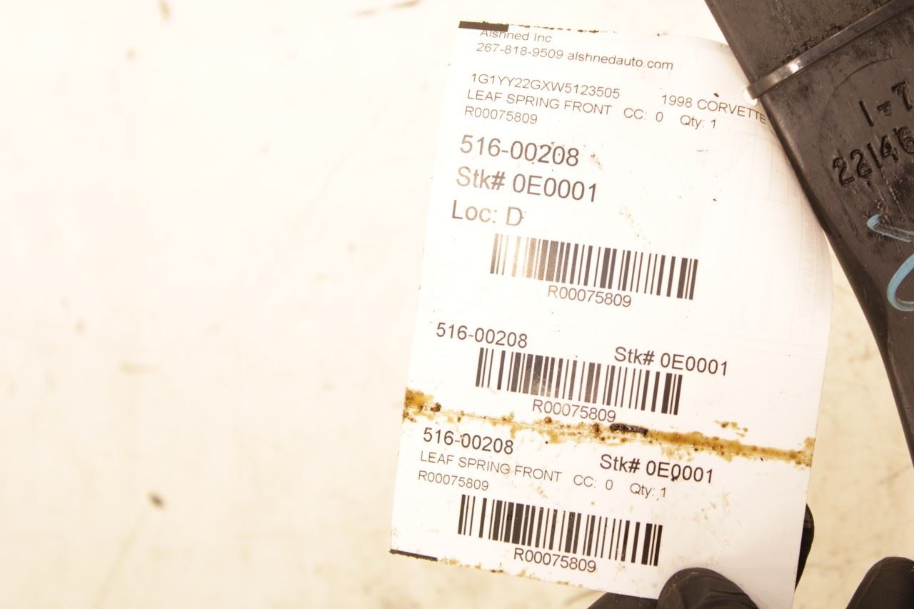 1997-13 Chevrolet Corvette RWD Front Suspension Passenger Right Side Leaf Spring - Alshned Auto Parts