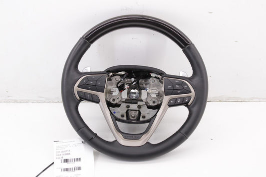 14-21 Jeep Grand Cherokee Summit 5.7L Steering Wheel Leather w/ Control Buttons - Alshned Auto Parts