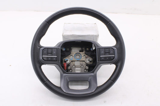 2021-2026 Ford F150 XLT SuperCrew 5.0L Steering Wheel Leather w/ Control Buttons - Alshned Auto Parts