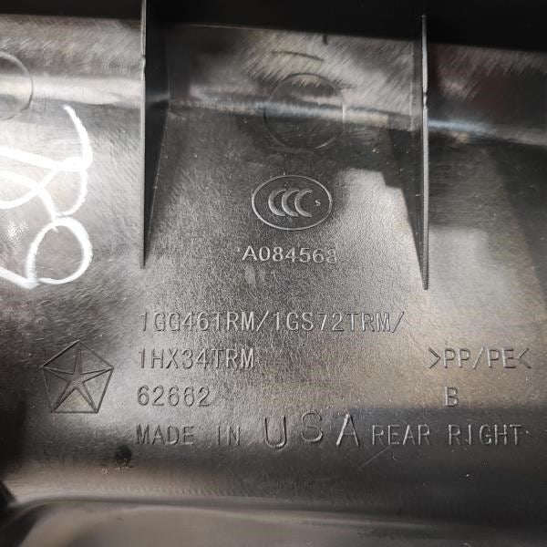 2014-17 Jeep Grand Cherokee Rear Right Passenger Door Trim Panel 5PS221X9AA OEM - Alshned Auto Parts