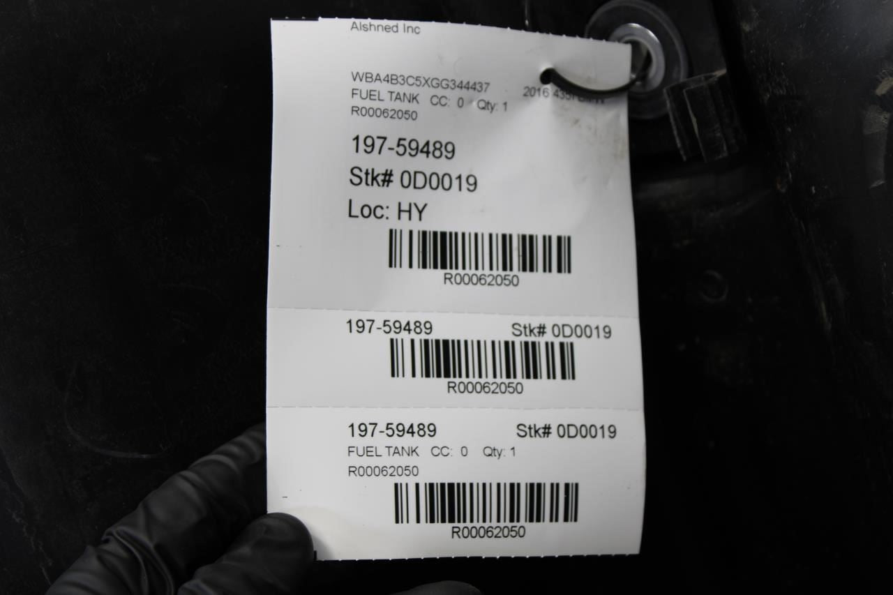 2015-2016 BMW 435i Gran Coupe xDrive 3.0L AWD Fuel Gas Tank 15.8 US Gallons - Alshned Auto Parts