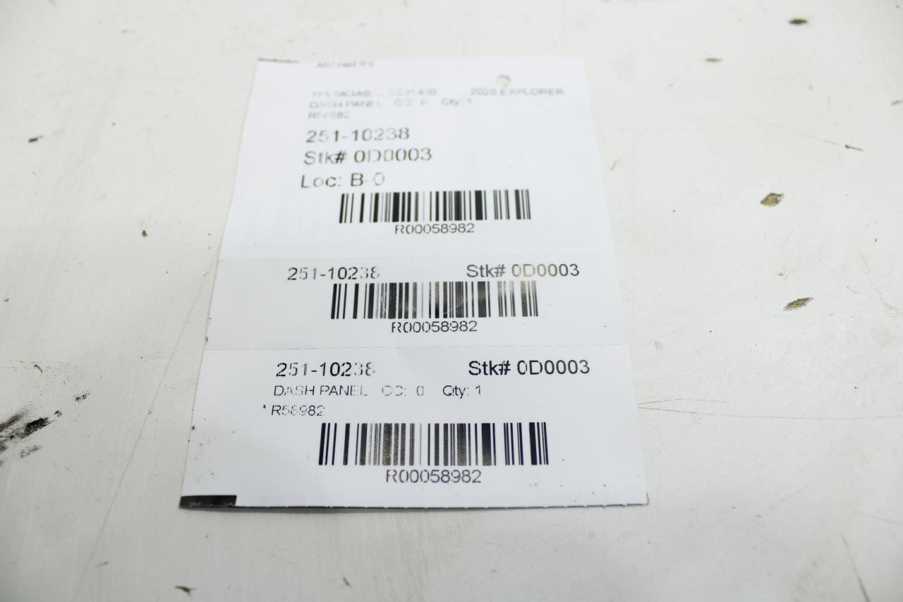 2020-2024 Ford Explorer Front Right Side Dashboard Trim Cover LB5B-S044B78-F OEM - Alshned Auto Parts