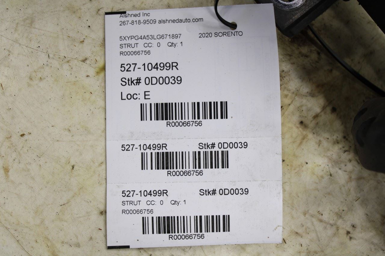 2015-20 Kia Sorento LX 3.3L FWD Front Passenger Right Side Shock Strut Absorber - Alshned Auto Parts