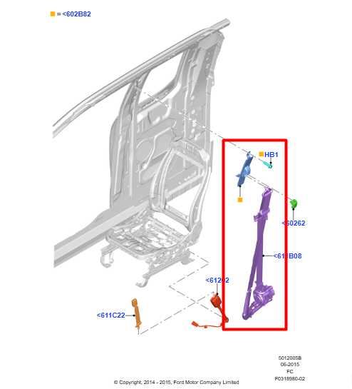 15-16 Ford F150 Super Cab Lariat Front Driver LH Side Seat Belt Retractor *ReaD* - Alshned Auto Parts