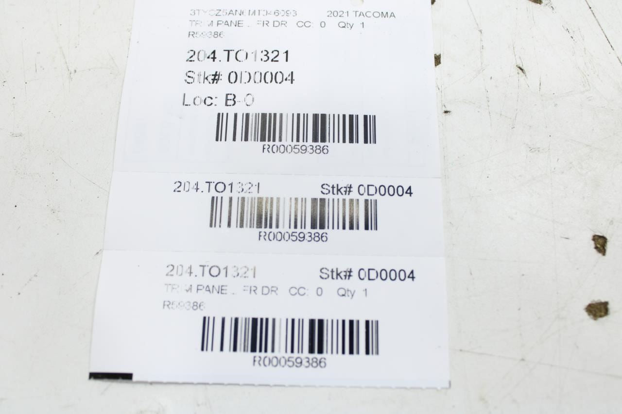 2015-2023 Toyota Tacoma Front Right Door Mirror Corner Trim Cover 67491-04060-C0 - Alshned Auto Parts