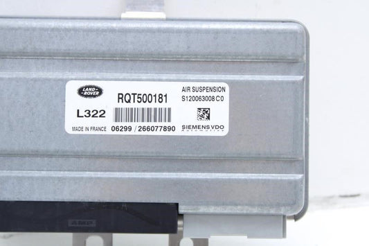 2007-2009 Land Rover Range Rover Active Air Suspension Control Module RQT500181 - Alshned Auto Parts
