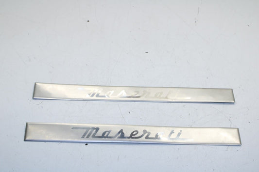 2017-21 Maserati Ghibli Front Right and Left Side Door Step Sill Plate 670013727 - Alshned Auto Parts