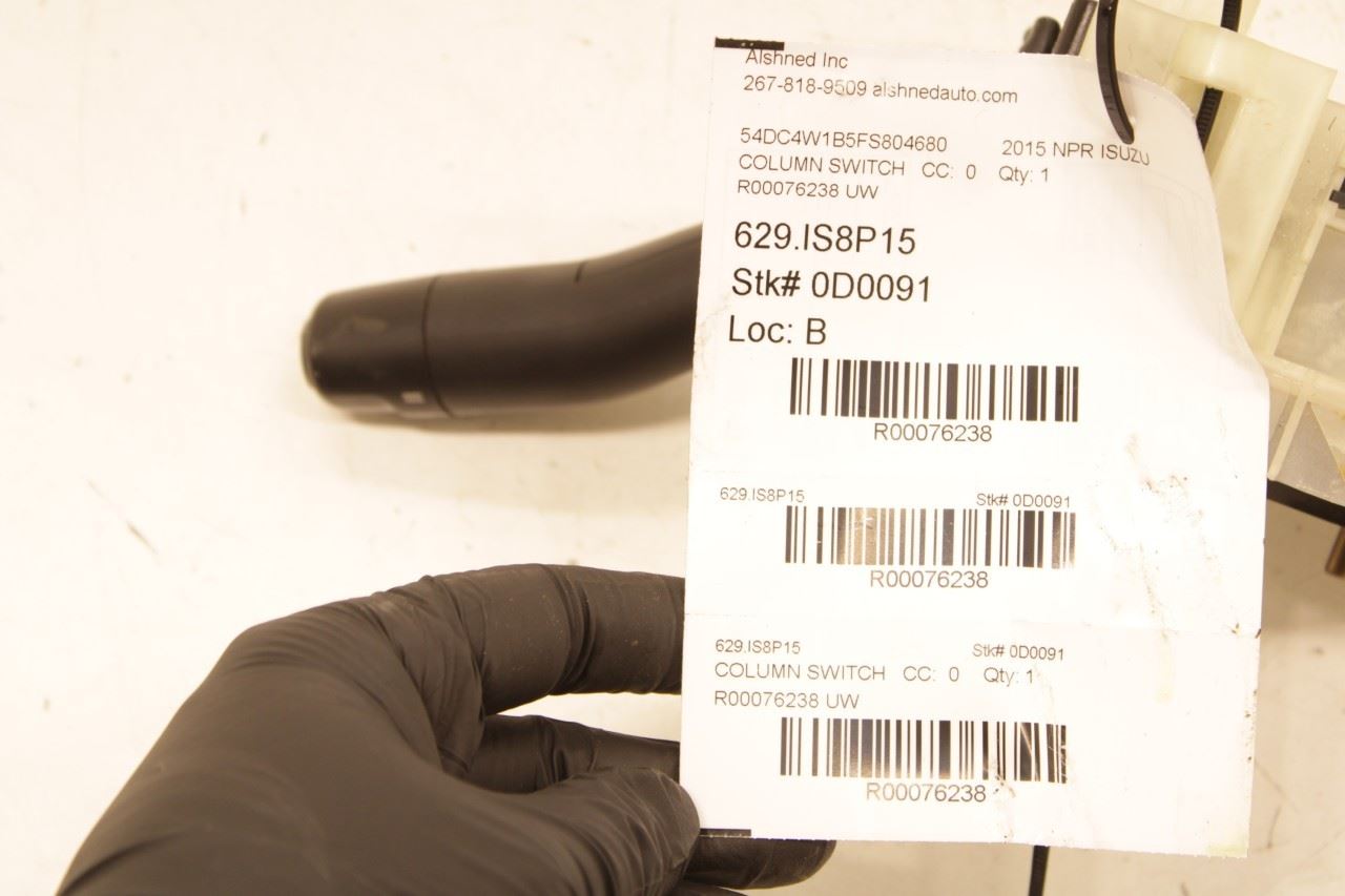 12-20 Isuzu NPR HD Steering Column Light Turn Signal Wiper Switch 8-98243-746-0 - Alshned Auto Parts