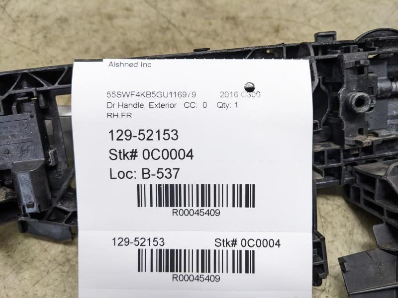 2015-2018 Mercedes-Benz C300 FR Right Side Exterior Door Handle 0997602200 OEM - Alshned Auto Parts