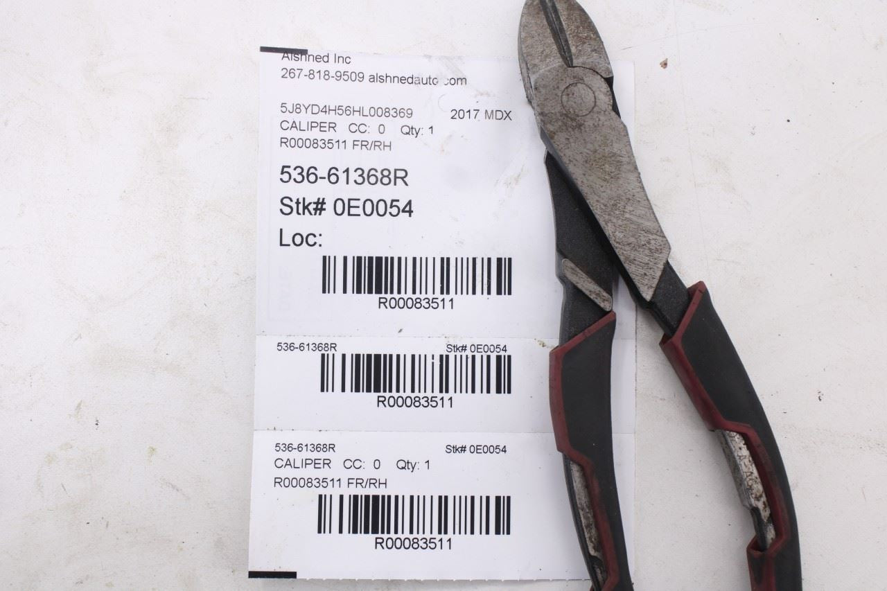 2017-2020 Acura MDX w/Tech Pkg Front Right Side Disc Brake Caliper 45018-TYS-A5114