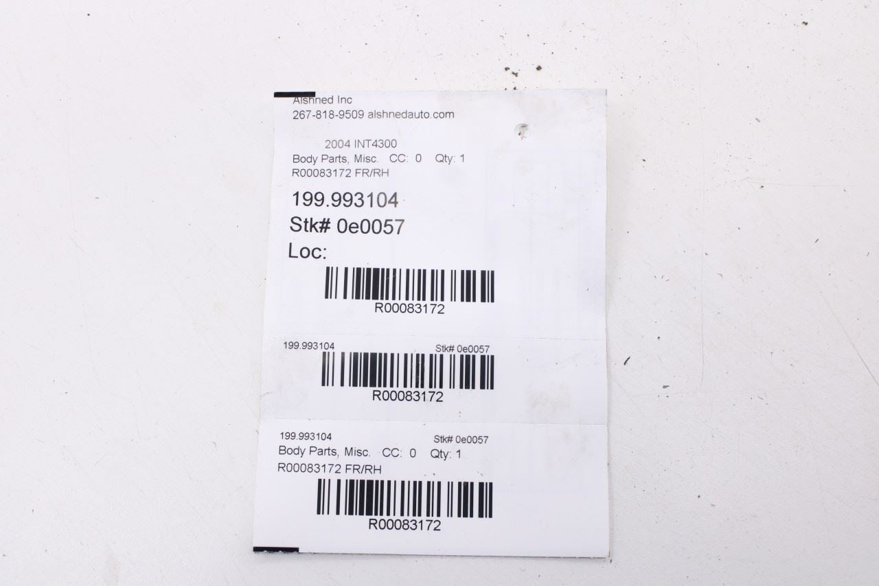 2002-19 International 4300 Front Right Side Door Glass Run Channel and Seal Kit18