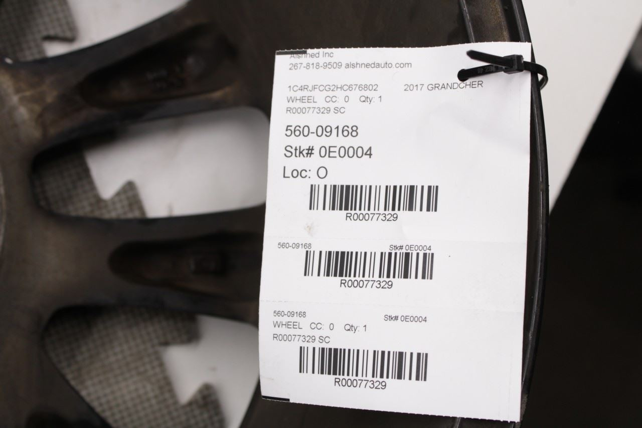 17-18 Jeep Grand Cherokee Aluminum Wheel R20x8J 5 V Spoke 5XL06TRMAA OEM *ReaD* - Alshned Auto Parts