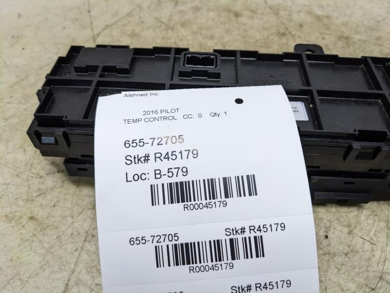 2016-18 Honda Pilot AC Heater Temperature Climate Control 79600-TG7-A811-M1 OEM - Alshned Auto Parts