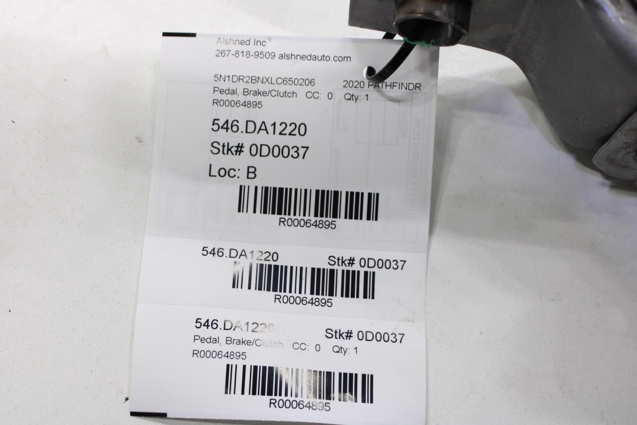 2013-2020 Nissan Pathfinder SV Brake Foot Stop Pedal w/ Bracket and Light Switch - Alshned Auto Parts