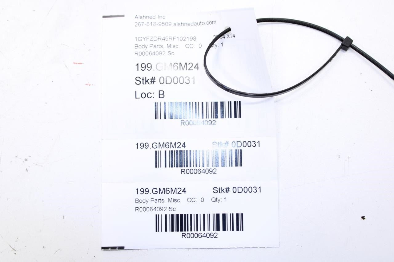 2019-2025 Cadillac XT4 Premium Rear Left Upper Quarter Panel Applique 84749528 - Alshned Auto Parts