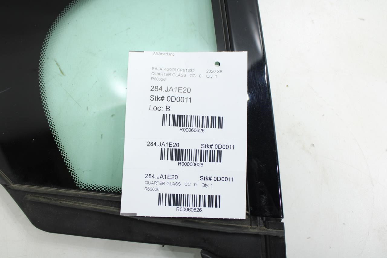 2017-2020 Jaguar XE R-Dynamic S RR RH Door Fixed Quarter Window Glass T4N13748 - Alshned Auto Parts