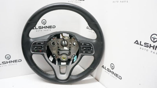17-19 Kia Niro LX 1.6L Steering Wheel Leather w/ Control Buttons 56100-G5150-SX1 - Alshned Auto Parts