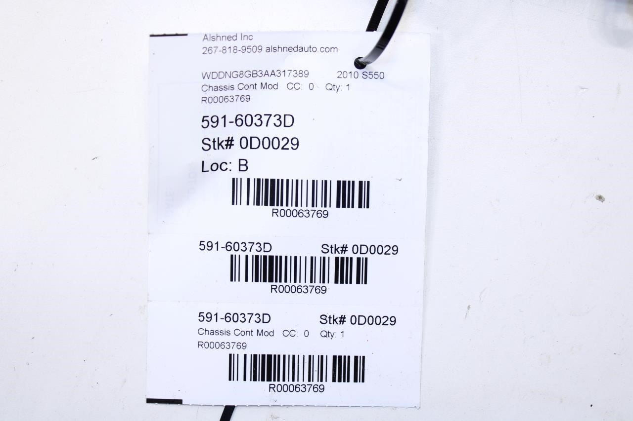 07-2013 Mercedes-Benz S550 Voice Communication Control Module 204-820-20-85 OEM - Alshned Auto Parts