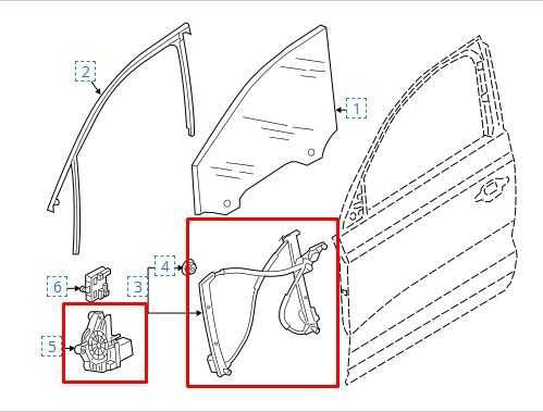 2019-2024 Audi Q3 S Line Front Right Door Window Regulator w/ Motor 83A-837-462 - Alshned Auto Parts