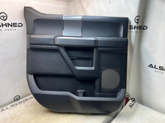 2015-17 Ford F150 Rear Left Driver Side Door Trim Panel Ebony FL3B-1627473-B OEM - Alshned Auto Parts