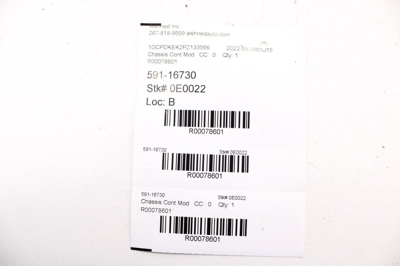22-24 Chevrolet Silverado LT-L Body Computer Control Module BCM BCU 13547768 OEM - Alshned Auto Parts