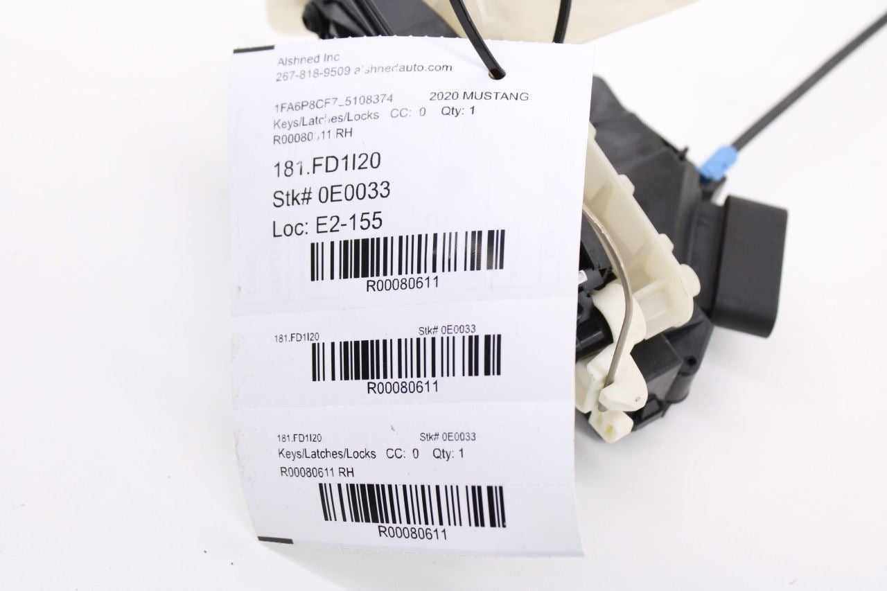 15-23 Ford Mustang GT Front Right Side Door Lock Latch Actuator FR3Z-63264A26-C10