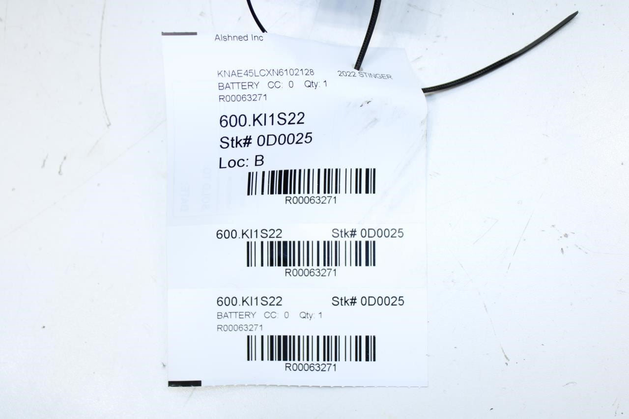 22-23 Kia Stinger GT1 3.3L Battery Terminal Fusible Link 91950-J5370 - Alshned Auto Parts