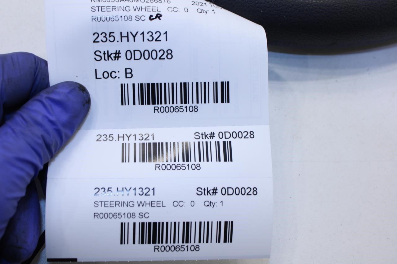 19-21 Hyundai Tucson Value Steering Wheel w/ Control Buttons 56110-D3130-TRY OEM - Alshned Auto Parts