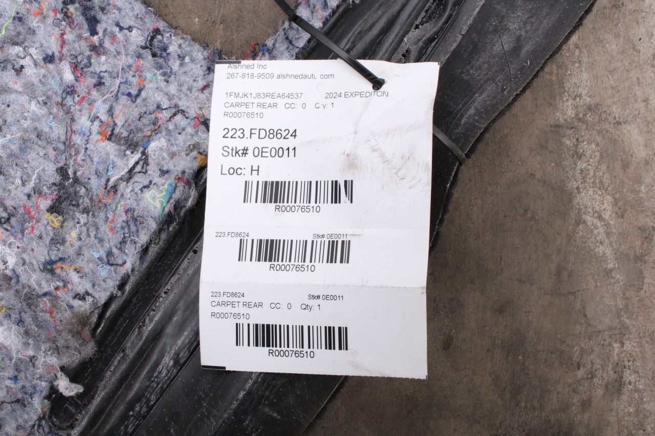 18-24 Ford Expedition MAX XLT Rear 2nd Row and 3rd Row Interior Carpet Liner Mat - Alshned Auto Parts