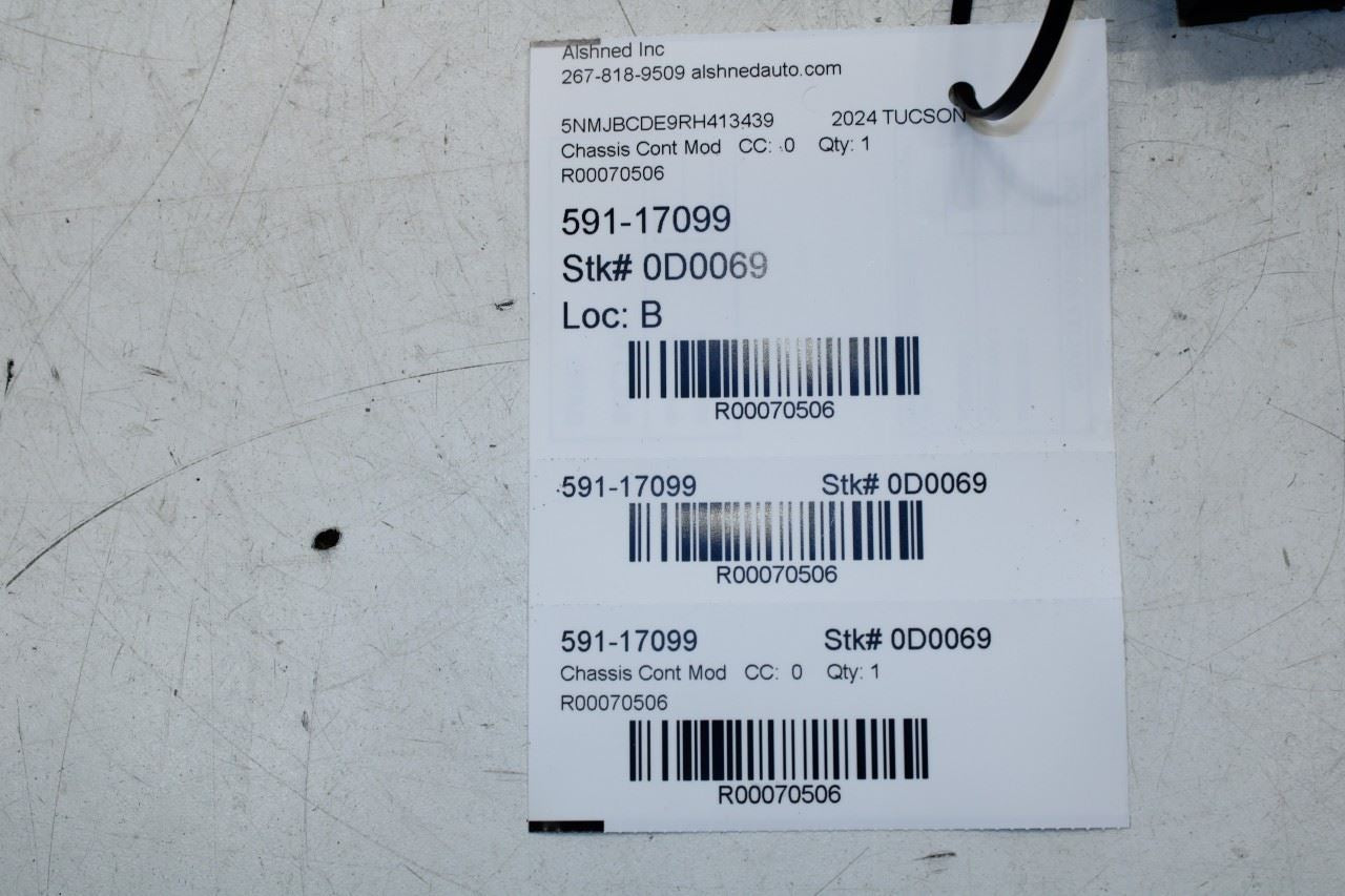 2022-2024 Hyundai Tucson SEL Rear Door Power Liftgate Control Module 81870-N9102 - Alshned Auto Parts