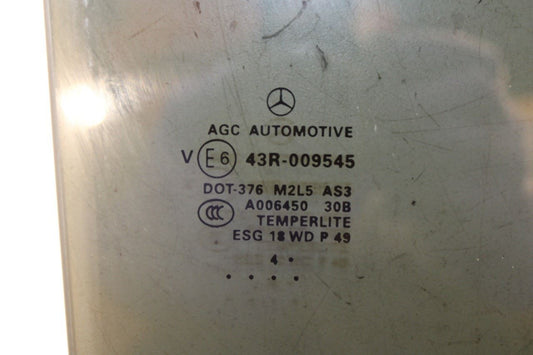 2006-2015 Mercedes-Benz ML350 Rear Right Door Window Glass 166-735-20-10 OEM - Alshned Auto Parts