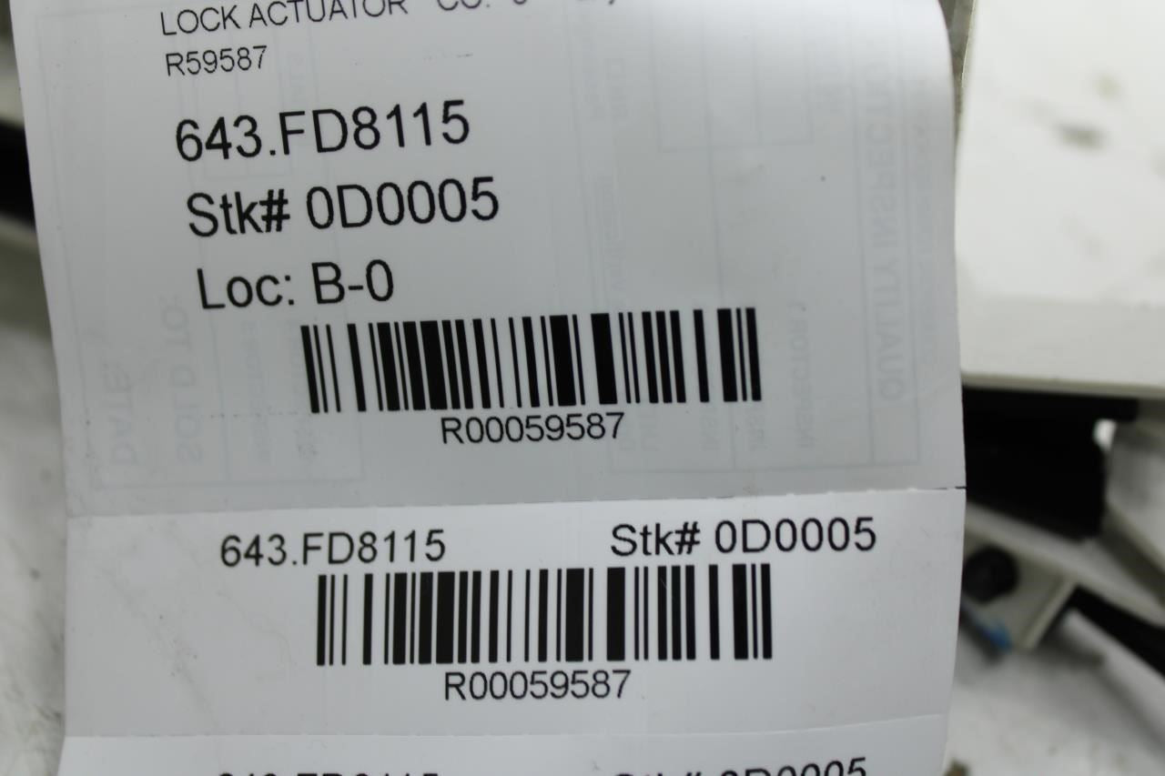 2015-2020 Ford F150 Platinum Front Left Door Lock Latch Actuator JL3Z-1521813-D - Alshned Auto Parts