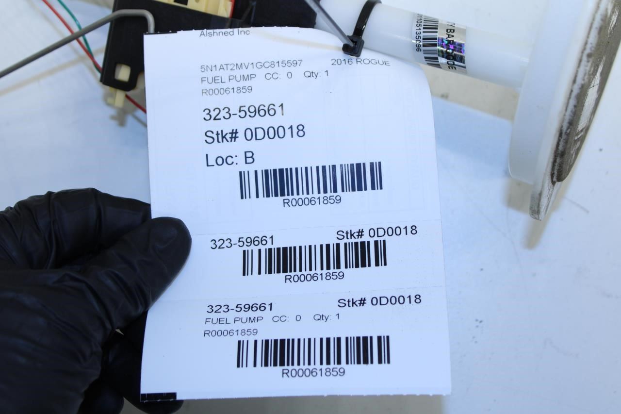 2014-2020 Nissan Rogue SV 2.5L Fuel Pump Tank Sending Unit 25060-4BA0B OEM - Alshned Auto Parts