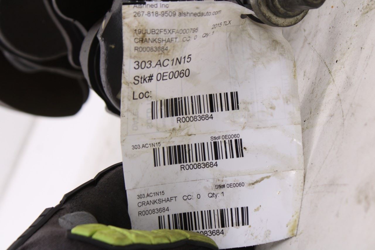 2015-2020 Acura TLX Tech 3.5L Engine Motor Crankshaft 133105J6A00 OEM9