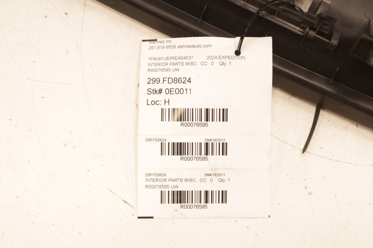 22-24 Ford Expedition MAX XLT Rear Trunk Sill Scuff Kick Plate Trim Finish Panel - Alshned Auto Parts