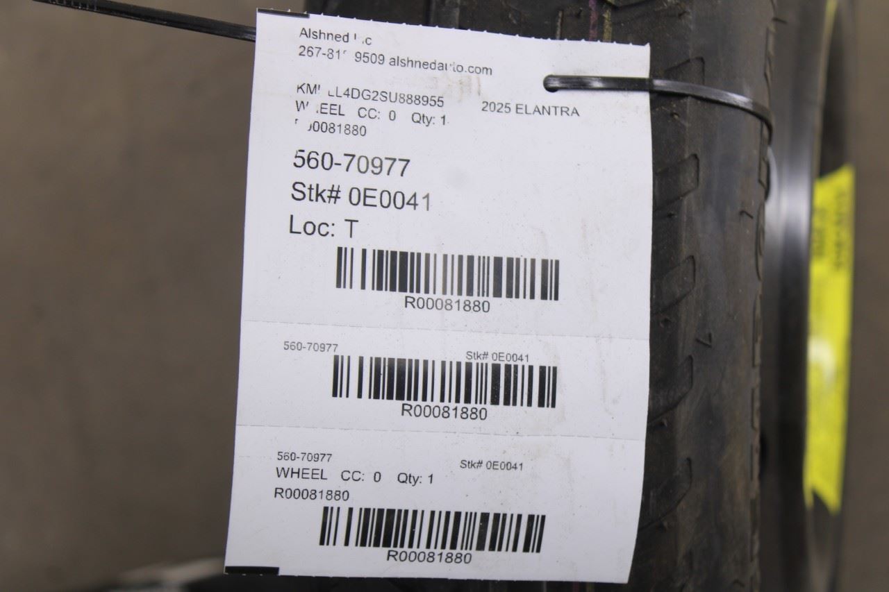 2021-2026 Hyundai Elantra SE Spare Wheel Tire Hankook S400 T125/80D15 95M R15x410