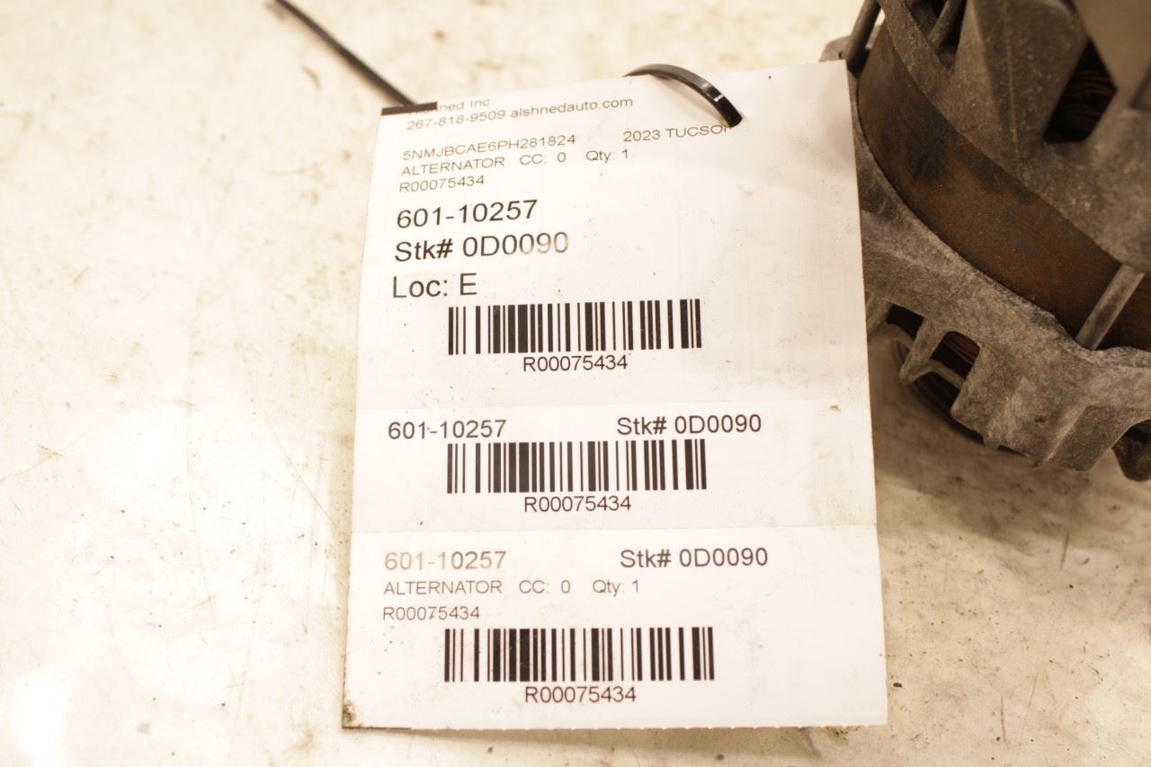 2022-2025 Hyundai Tucson SEL 2.5L Alternator Generator 37300-2SGD1 OEM - Alshned Auto Parts