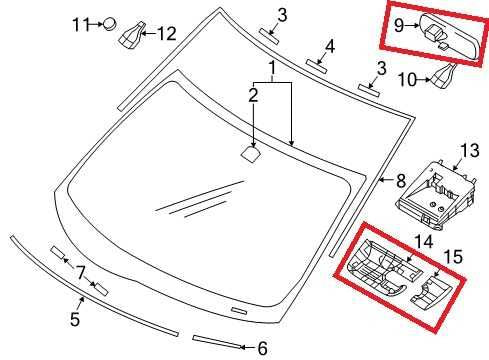 2018-2025 Mitsubishi Outlander Sport SE Front Inside Rear View Mirror 7630A235 - Alshned Auto Parts