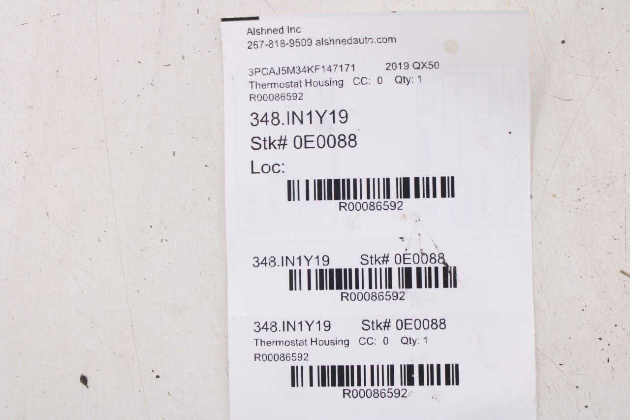 2019-2025 Infiniti QX50 Essential 2.0L Engine Thermostat Housing 11061-5NA0A OEM - Alshned Auto Parts