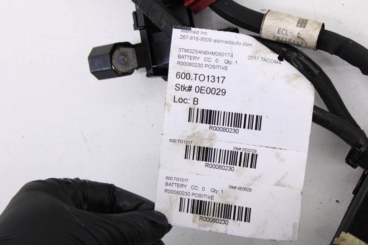 16-23 Toyota Tacoma Limited 3.5L Positive Battery Cable Wire Harness 82122-04361 - Alshned Auto Parts